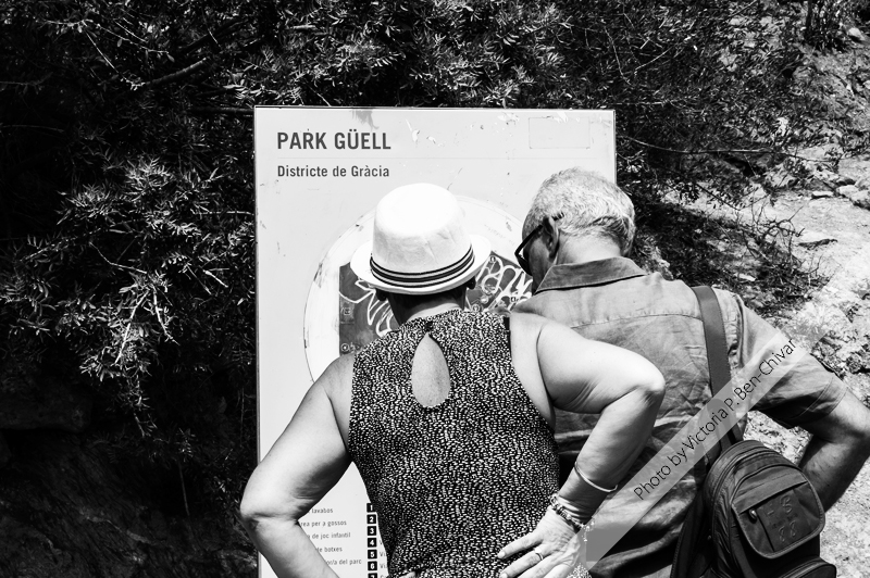 Welcome to Park Güell. Barcelona, Spain